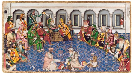 Le Darbar du Maharaja Ranjit Singh, c.1850